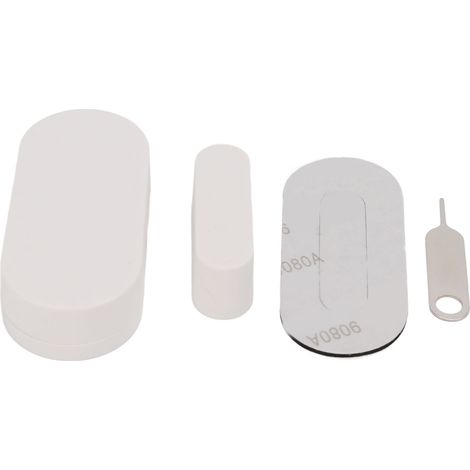 Capteur sans fil d'ouverture de porte fenêtre détecteur intelligent alarme sécurité pour Google Assistant Zigbee (1/5)