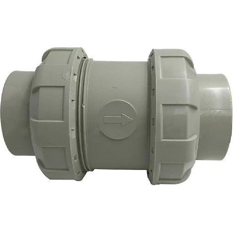 Diamètre(20mm)étanche Lmell gris clapet anti-retour en ligne pour machine à laver (1/2)