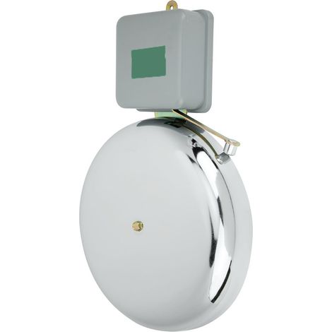 Sonnette électrique anti-étincelles à percussion externe en acier inoxydable, 250 mm, 220 V CA (1/5)
