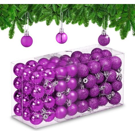 Christmas tree balls in a set of 96 pcs (1/5)