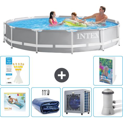 Prism Frame Pool Rund - 366x76 cm - 7-teilig  S112 (1/5)
