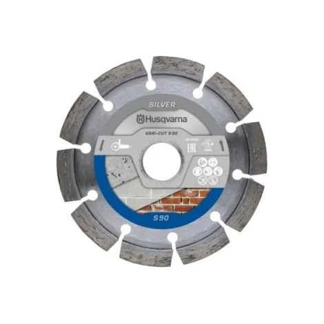 Husqvarna Disco diamantato segmentato Vari-Cut 125 mm per smerigliatrice angolare S90 cod. 579808140