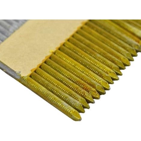 Pointe en bande DH 34° NORFIX papier claire annelée/Taille:90 mm x 3.1