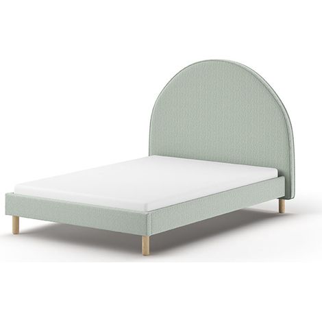 Lit 140x200 sommier inclus Vipack Moon Vert (1/5)