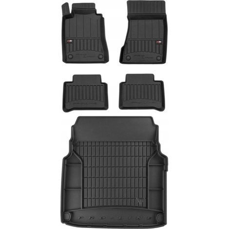 SET 3D Gummifußmatten Mercedes E W211 Limousine 2006-2011 (1/5)