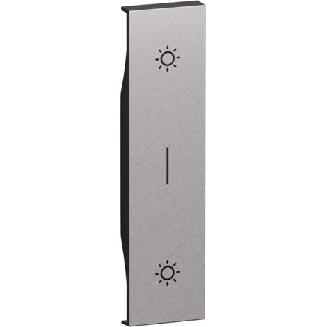 Cover 1 modulo steel living now bticino - ks05l