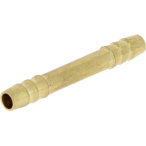 Raccord laiton égal cannelé Ø6 mm – Filetage plomberie pour applications de plomberie – Matériau laiton durable