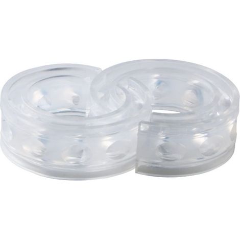 Amortisseur Ressort, Tampon de Coussin de Suspension Rduisant les Vibrations en Caoutchouc d'installation Facile pour Voiture (D) (1/5)