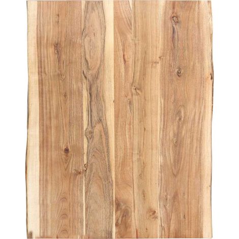 vidaXL Superficie de mesa de madera maciza de acacia 80x(50-60)x3,8 cm (1/5)