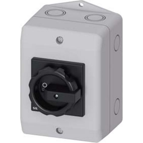Lasttrennschalter Schwarz 4polig 6 mm² 16 A 690 V/AC Siemens 3LD20641TC51 (1/3)