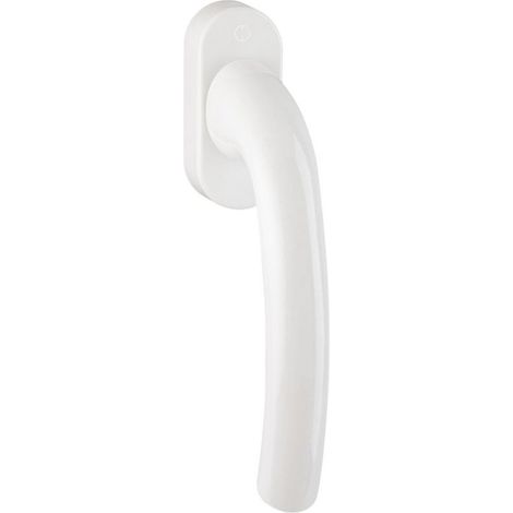 HOPPE DK-Fenstergriff Tôkyô 0710/U26 mit ovaler Rosette VK7x35,F9016 beschichtet