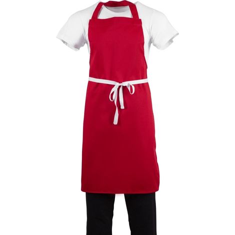 Tablier Bavette Whites Rouge - Whites Chefs Clothing