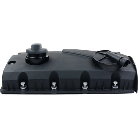 Tapa de válvulas del motor, compatible con motores 1.9 TDI y 2.0 TDI, junta para evitar fugas, construcción duradera, dimensiones de montaje estándar, número de pieza OEM 038103469AE (1/5)
