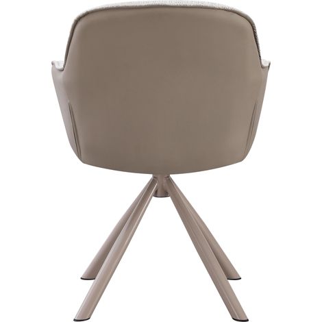 Mömax Armlehnstuhl Eileen Grau/Beige (1/5)