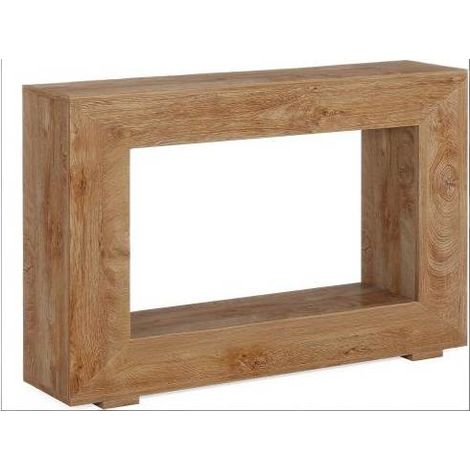 Mesa consola de entrada de madera estilo rústico HOMVRA (1/5)