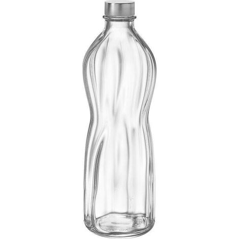 BOTELLA VIDRIO AQUA 1 LITRO