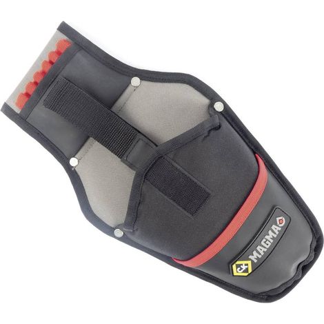 Poche Universel a Perceuse Visseuse pour Ceinture Porte Outil, avec Porte Embout, Étui Support Visseuse Électronique, Sac à Outils Electricien, Charpentier, Bricolage Holster, MA2737
