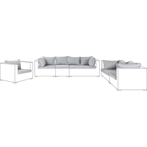 Outdoor Cushion Cover Set MAESTRO II Grey