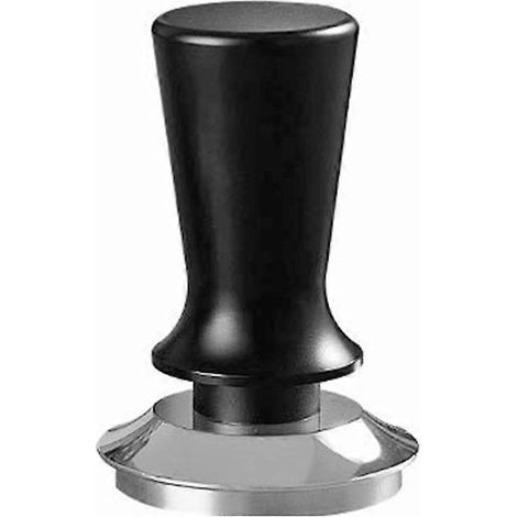 Tasseur à café en acier inoxydable 51/53/58 mm, marteau à café, tasseur plat pour barista, manche en bois, distributeur de café
