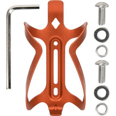 Support de bouteille d'eau en alliage d'aluminium pour vélo de montagne, porte-gourde ZTTO noir (1/5)