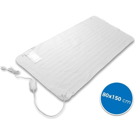 516804 Chauffe-lit électrique 60w DICTROLUX deux puissances 1 place 150 X 80 cm