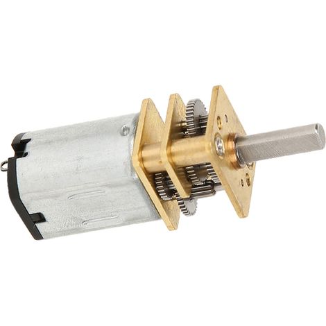 Moteur Réducteur DC 3V GA12-N20 50RPM Boîtier Engrenages Métalliques Vitesse Variable 15-1000RPM Qualité Supérieure (1/5)