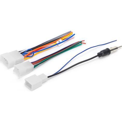 Kit adaptateur faisceau radio stéréo + antenne pour Toyota Celica 1987-2005, connexion auto, câblage ISO (1/5)