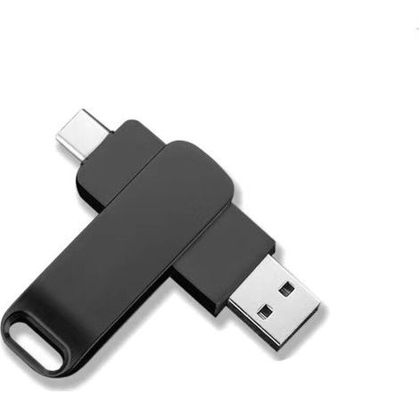 Video storage accessory, Photo Stick, USB 3.0 Type C 2 in 1 Phone Memory Stick for Tablets (256 GB) (1/5)