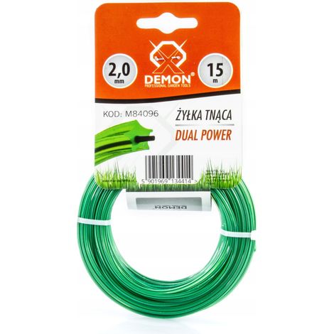Armierte Schnur für Benzin-Trimmer 2.0 mm x 15 m Stern (1/2)