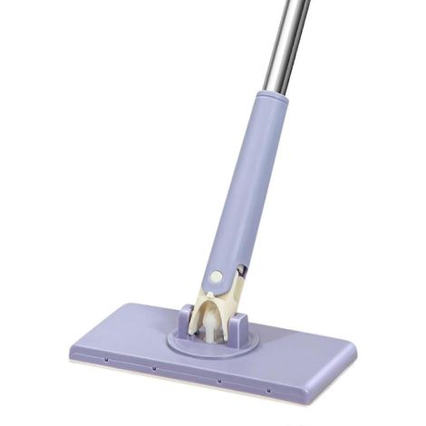 Balai serpillère semi-automatique AURA à clip - Séchage électrostatique - Compatible avec essuie-tout humide/sec (1/5)