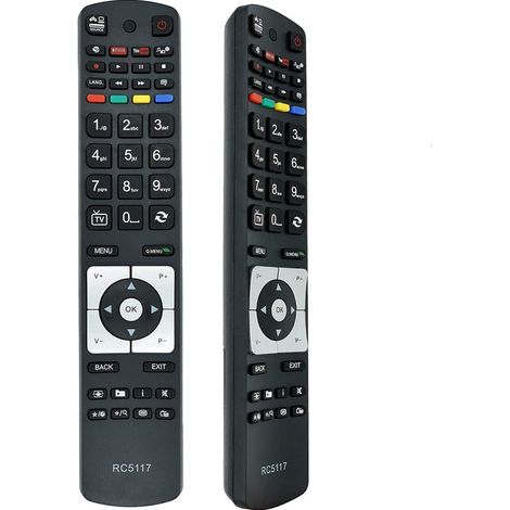 1 Télécommande,Compatible Hitachi,Modèles 24HYT45U 32HYJ46U 50HYT62U,Usage Salon (1/5)