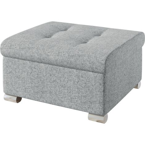 Reposapiés Comfivo Gemma, Corbett 82, 41x68x70cm, Diámetro: 0, Tapiz, Patas: Plástico, 0