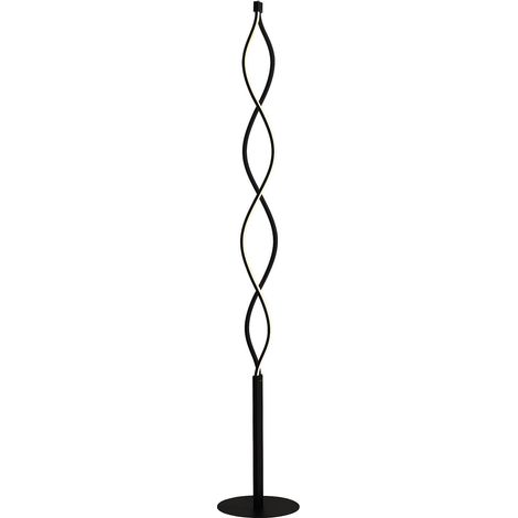 LED Stehlampe "Welina" aus Metall dimmbar für Wohnzimmer & Esszimmer von Lindby (1/5)