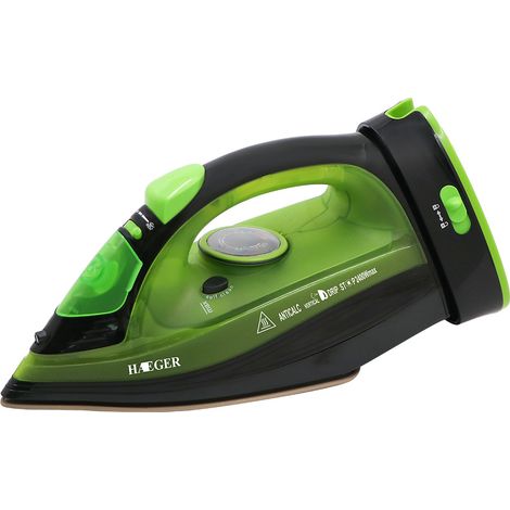 EASYCOMFORT Repassage,Fer à repasser domestique sans fil filaire à vapeur vert (1/4)
