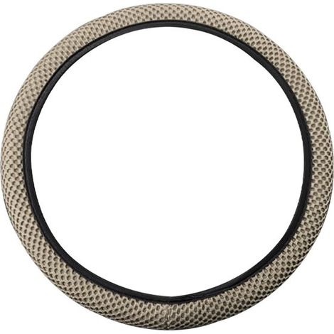 Coprivolante elastico, universale per volanti da 15 pollici, in microfibra traspirante effetto seta ghiaccio, antiscivolo, inodore, facile da trasportare. (1/5)
