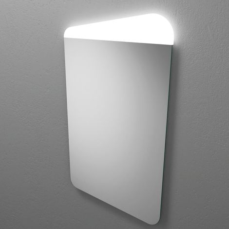 burgbad Badu Leuchtspiegel mit LED-Beleuchtung 59 cm, Version rechts (1/3)