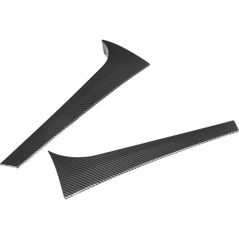 2 ailerons latéraux de lunette arrière de remplacement pour Kodiaq 2016-2021, style fibre de carbone (1/5)