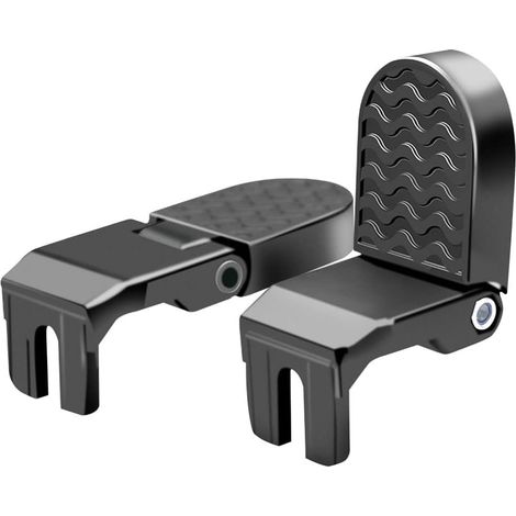 Pédale arrière pliable pour vélo tout terrain, accessoire de vélo pour VTT, repose-pieds rétractable et robuste