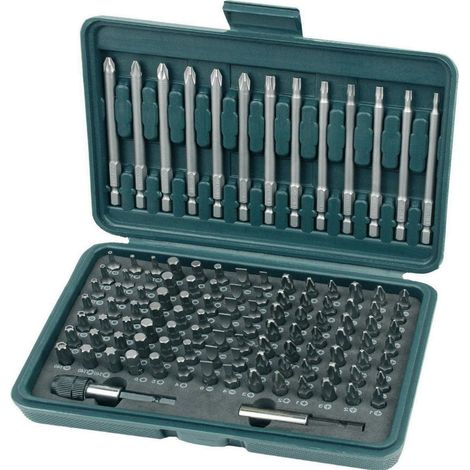 Brüder Mannesmann M29830 - Juego de Puntas de Destornillador en caja de plástico (113 piezas)
