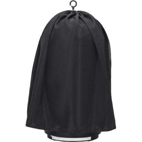 Housse de Protection pour Cage a Oiseaux et Perroquets,pour Cages Rondes de 30 a 40 cm de Diamètre et 65 a 70 cm de Hauteur,sans Cage,en Polyester,Imperméable,Coupe Vent,Occultante (1/5)