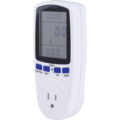 Prise de compteur d'énergie électrique intelligent multifonctionnel avec voltmètre 100-240V (USS)-AquaForge (1/5)