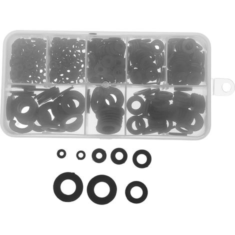 plates en nylon noir pour vis M2 à M8 assortiment de 7
