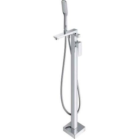 OMNIRES Parma - Badewannenarmatur für Bodenmontage, mit Einbaukörper, Chrom PM7433CR (1/2)