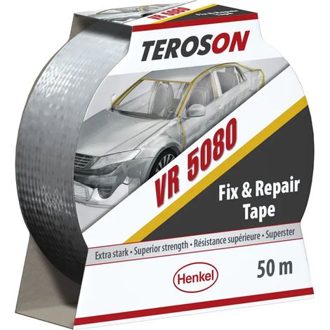 Ruban adhesif arme 50m gris