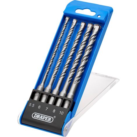 Draper 09105 SDS Plus Drill Bit Set (5 Piece)
