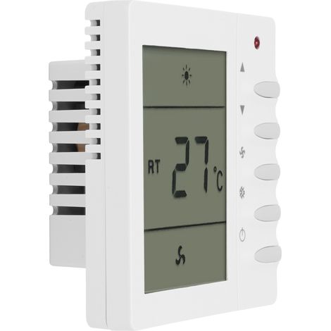 AC220V Zentral-Klimaanlage Lüfter LCD-Thermostat Klimaanlagen-Temperaturregler (1/5)