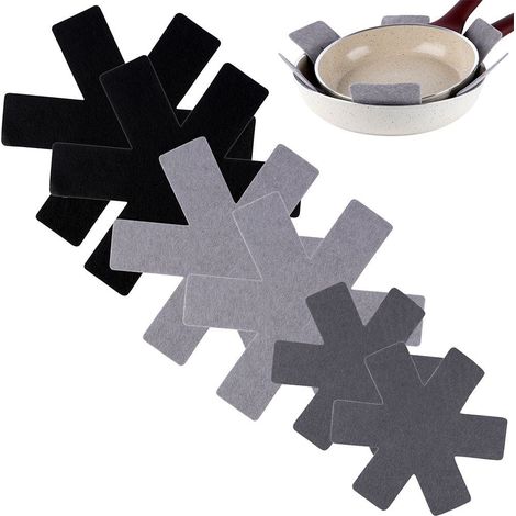 Divisori protettivi in feltro per teglie da 38 / 35 / 26 cm, 6 pezzi. (1/5)