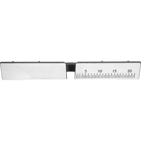 Plaque de protection en carbure cémenté avec échelle pour scie à onglets de 10 pouces (25,4 cm) (1/5)