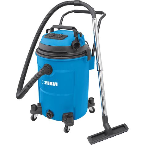 Nass- und Trockensauger 60 l mit 2 2800 W Motoren und Zubehor Fervi a024/602