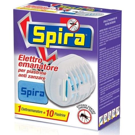 Trade Shop - ELETTROEMANATORE PER PIASTRINE ANTIZANZARE + 10 PIASTRE CONTRO ZANZARA TIGRE 021013A - (1/2)